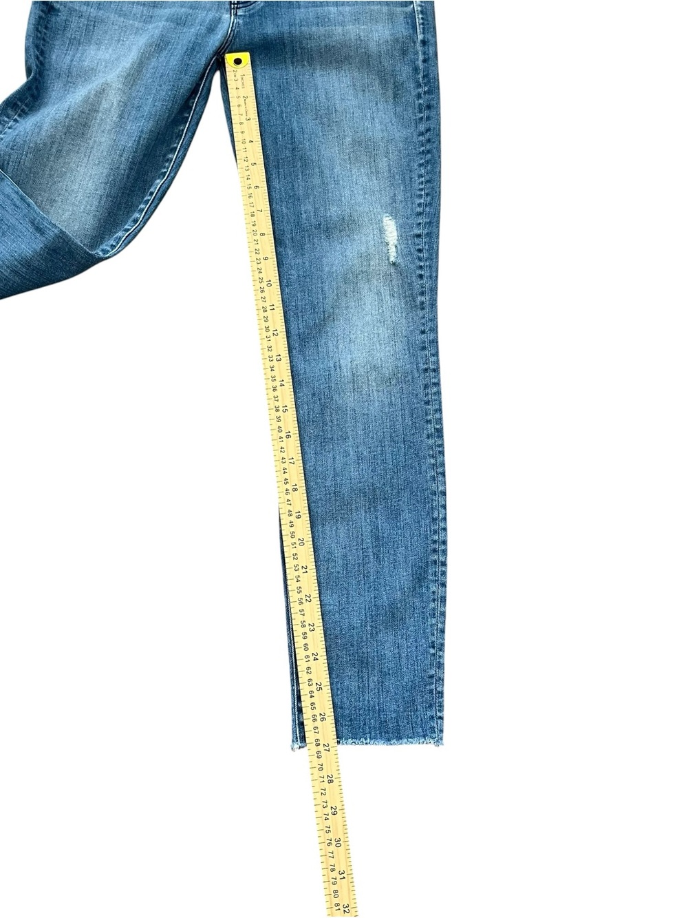 MOTHER The Stunner Ankle Fray Graffiti Girl Jeans Size 27 - Picture 13 of 16